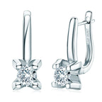 Bullhead moissanite earrings STELATIDE