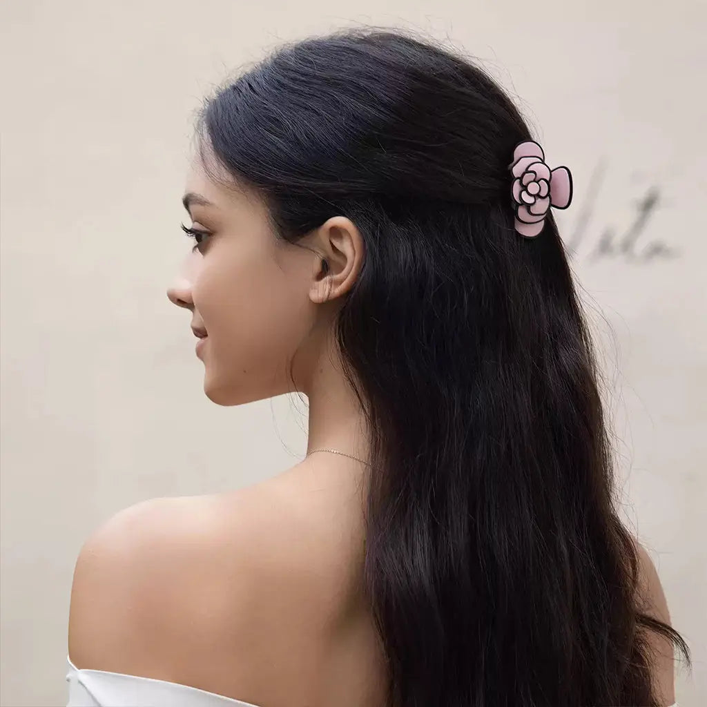 Artistic Charm Camellia Hair Clip STELATIDE
