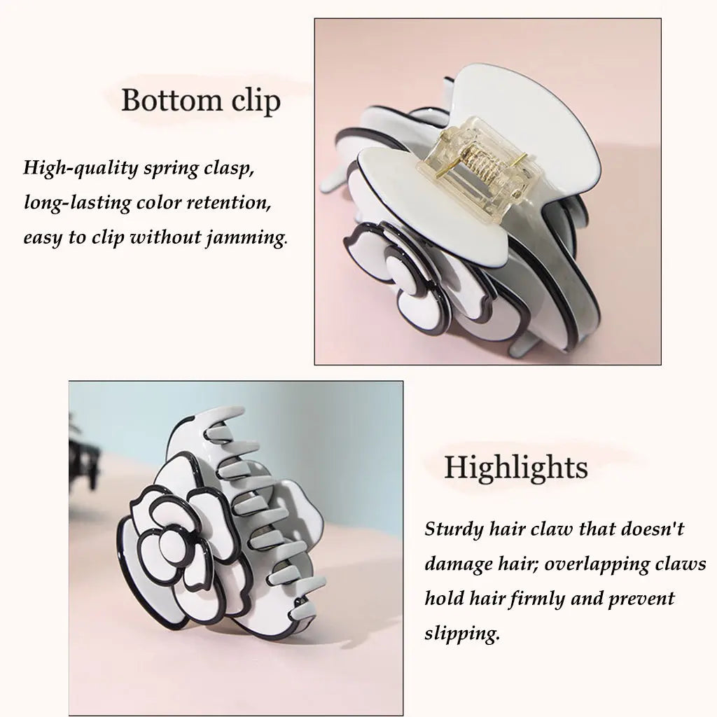Artistic Charm Camellia Hair Clip STELATIDE