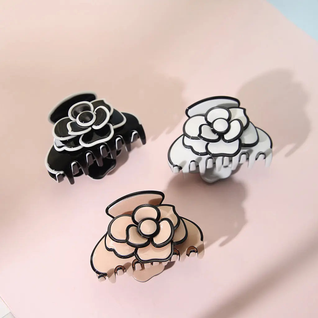 Artistic Charm Camellia Hair Clip STELATIDE