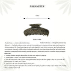 Cloud Amber Art Hair Claw STELATIDE