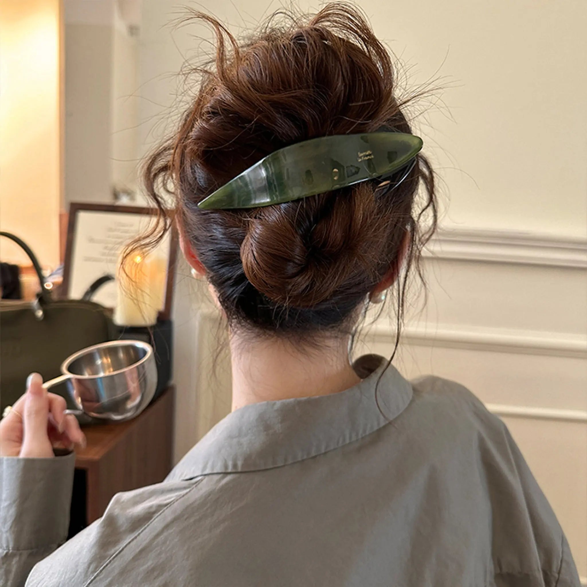 Duck-Bill Acetate Hairpin STELATIDE
