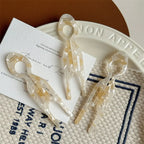 Fish tail Acetate U-Shaped Hairpin STELATIDE