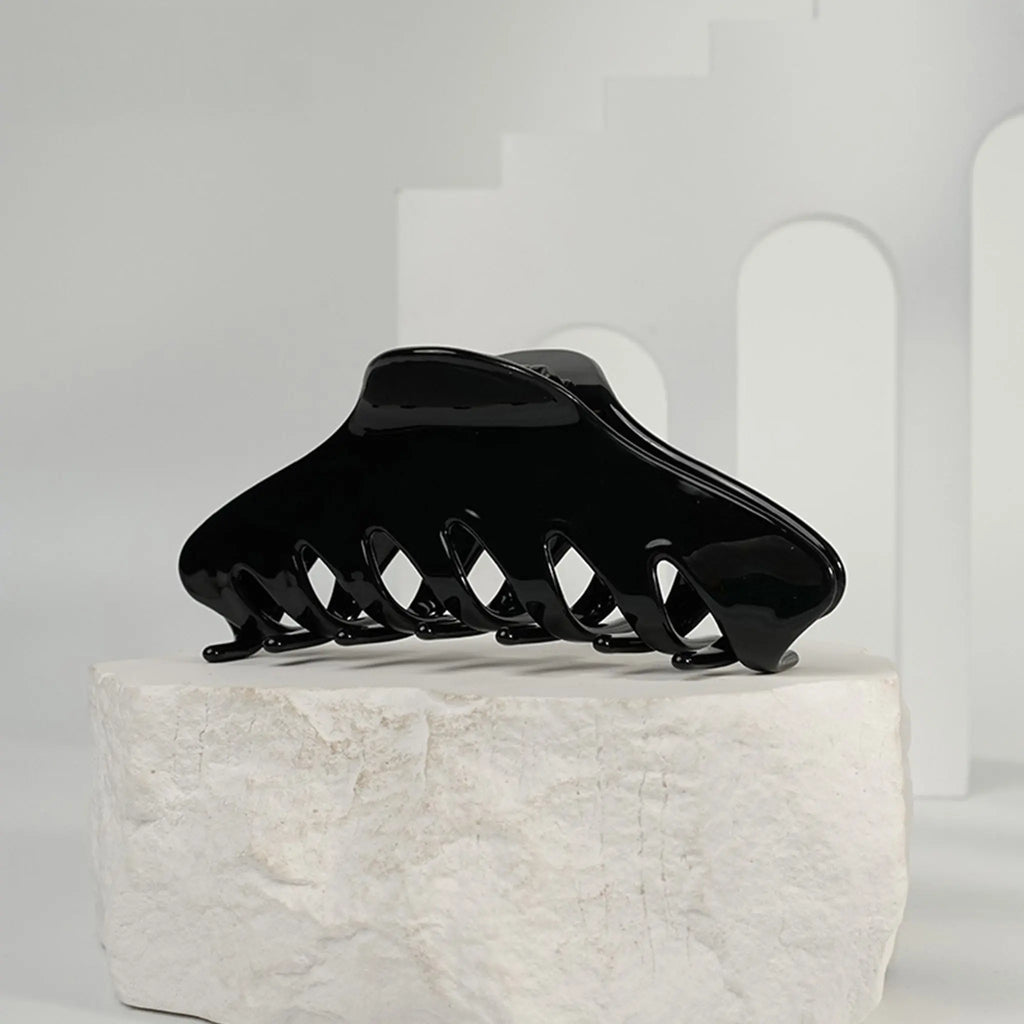 Light and Shadow Prism Acetate Hair Claw STELATIDE