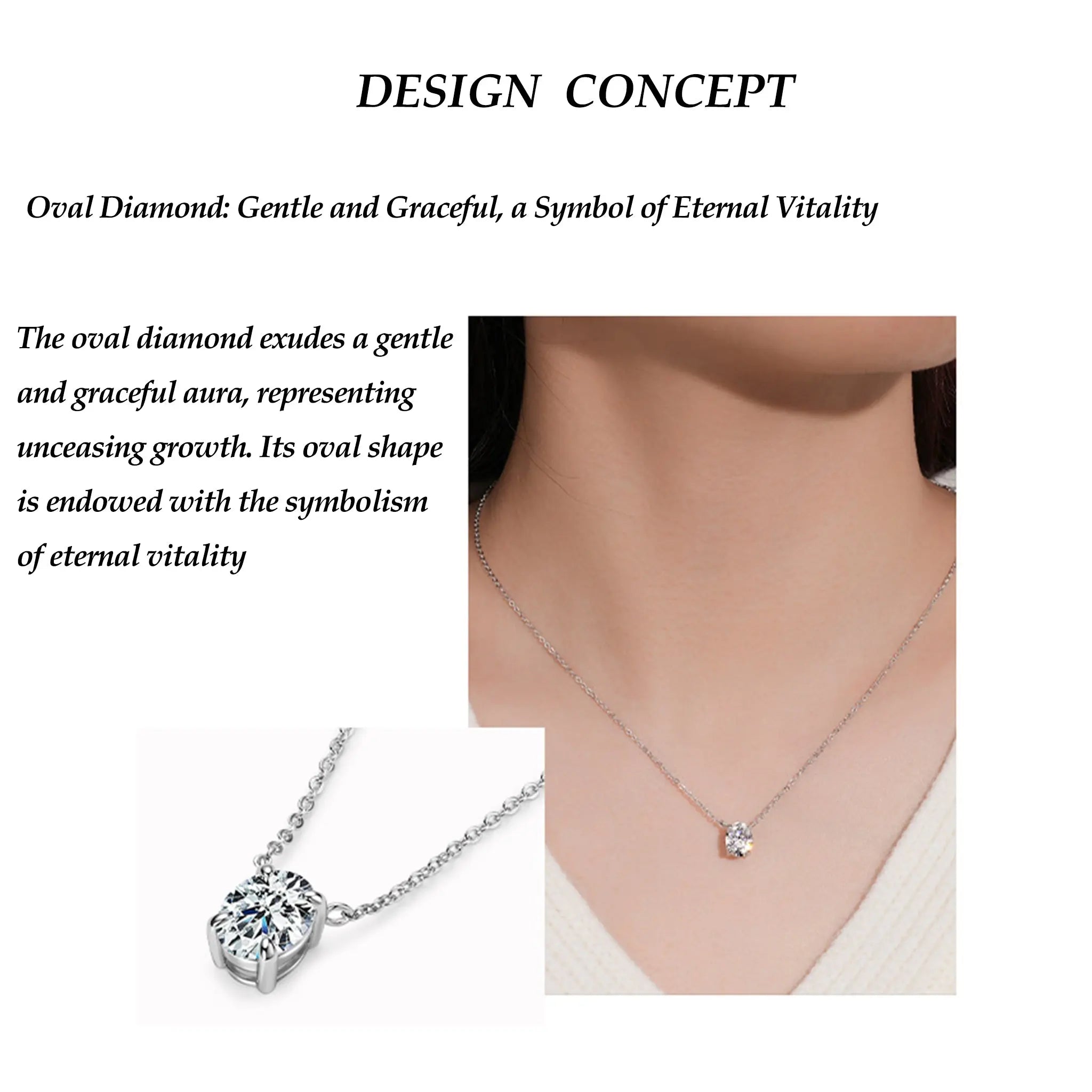 Single - Diamond Star Path Necklace STELATIDE