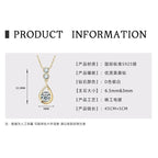 Three-Diamond Star Path Necklace STELATIDE