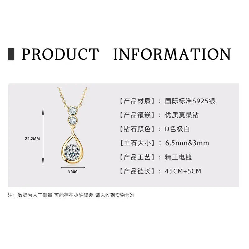 Three-Diamond Star Path Necklace STELATIDE