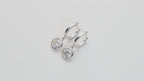 Glow moissanite earrings