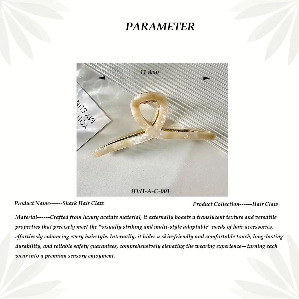 Shark Hair Claw STELATIDE